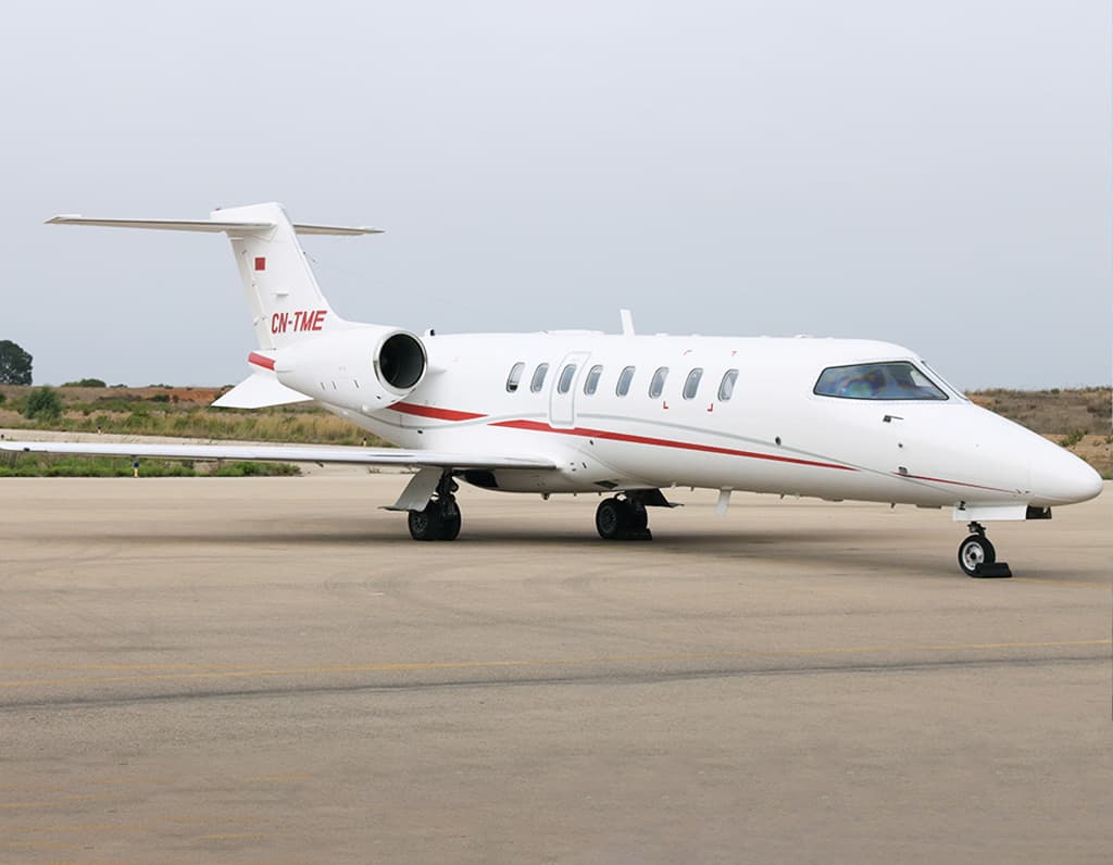 Learjet 45 CN-TME