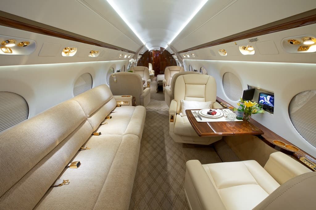 Gulfstream G550 N768JJ